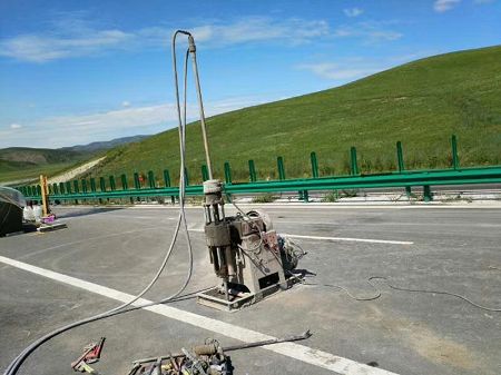 民乐公路地基基础注浆加固